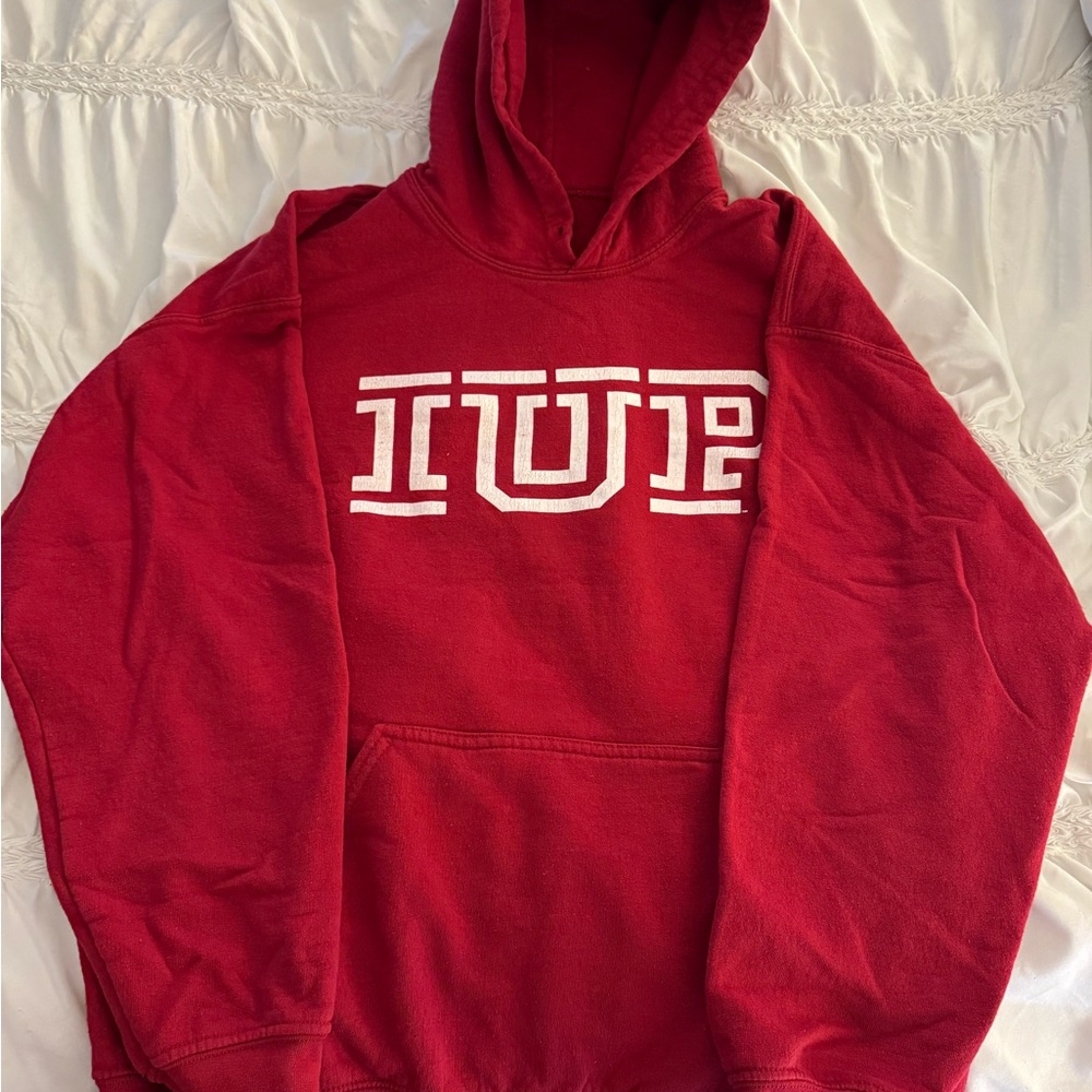 IUP Red Hoodie